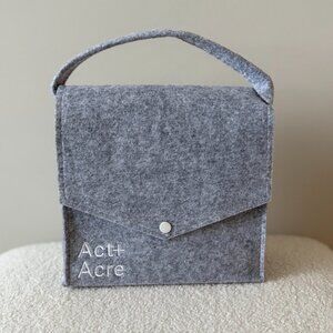 NWOT! Act + Acre Organic Bamboo Cosmetic Case